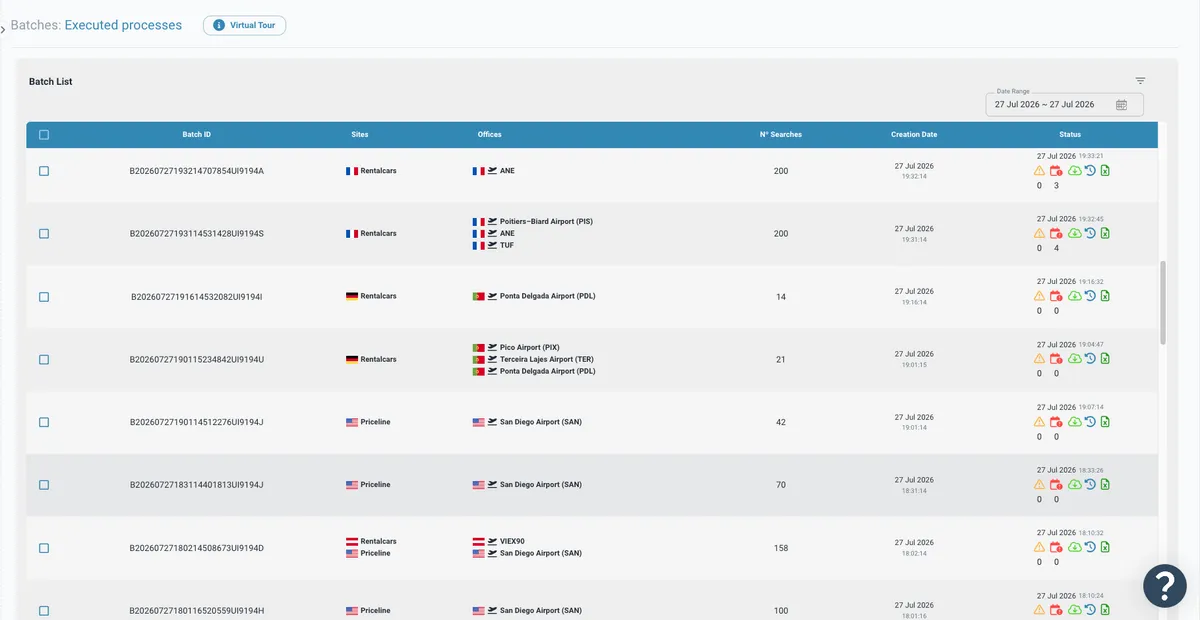 DataSeekers — Reports & API : configuration de rapports automatiques avec filtres, fréquence, formats et destinations