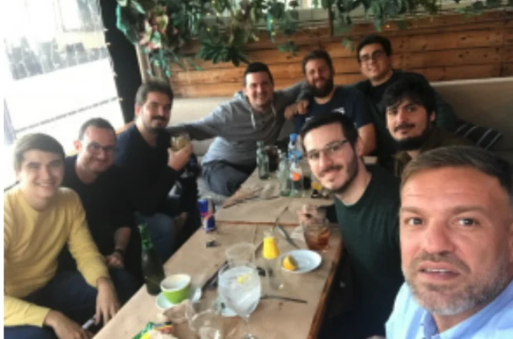Comida de equipo de Data Seekers